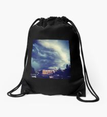 Incoming Storm Drawstring Bag