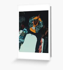 A$AP ROCKY VLONE Greeting Card