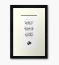 The Strokes - Hard to Explain Framed Print