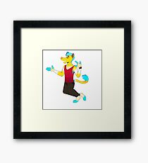 fur Framed Print