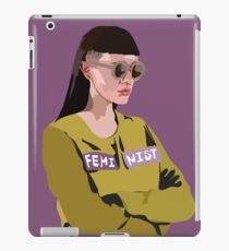 Feminist (Purple) iPad Case/Skin