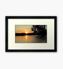 As The Day Begins Framed Print
