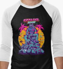 Hotline Miami Men's Baseball ¾ T-Shirt