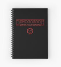 Demogorgon We're So Screwed Stranger Things Spiral Notebook