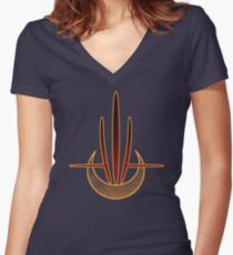 Gilneas Tabard Women's Fitted V-Neck T-Shirt