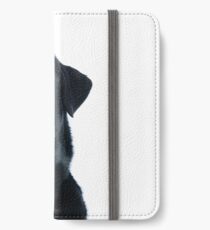 Black Labrador retriever iPhone Wallet/Case/Skin