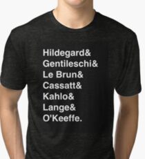 Women of Art History Tri-blend T-Shirt