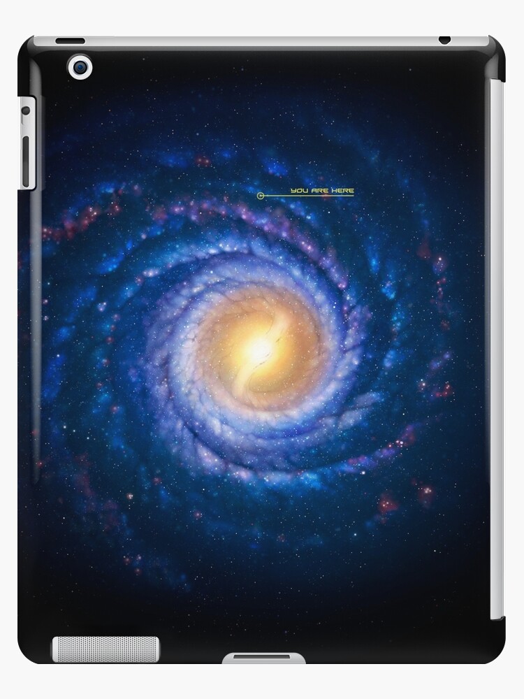 Milky Way You Are Here Ipad Caseskin By Mark Garlick