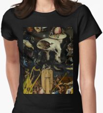Der Garten der Lüste von Hieronymus Bosch Tailliertes T-Shirt