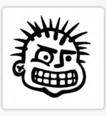 MxPx Logo Face Sticker