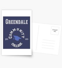 Commuinity- Greendale College Postcards