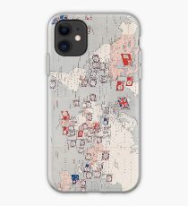Vintage British Empire World Map (1910) iPhone Case
