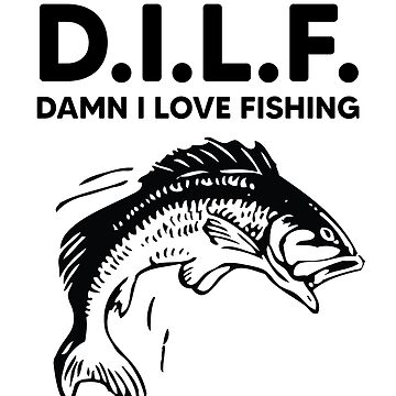  DILF Damn I Love Fishing Fisherman Shirt Fishing Pullover  Hoodie : Clothing, Shoes & Jewelry
