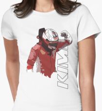 Kimi Raikkonen (WDC 2007) Women's Fitted T-Shirt
