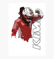 Kimi Raikkonen (WDC 2007) Photographic Print