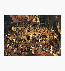 The Fight by Hieronymus Bosch Photographic Print