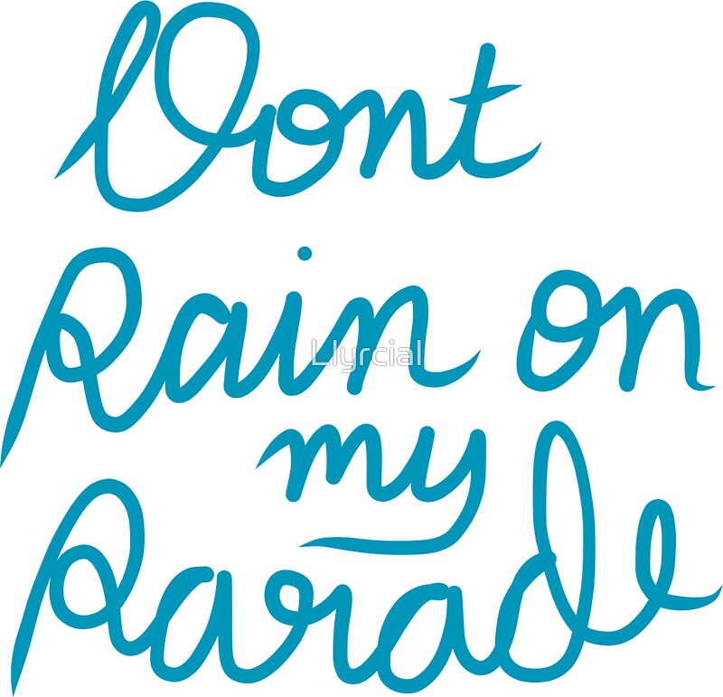 Rain On My Parade Funny Girl