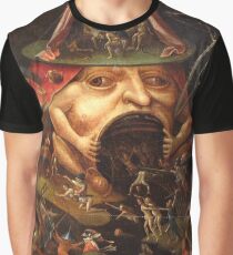 Insight into Hell 3 by Hieronymus Bosch Graphic T-Shirt