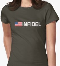 Vintage American Infidel Women's Fitted T-Shirt