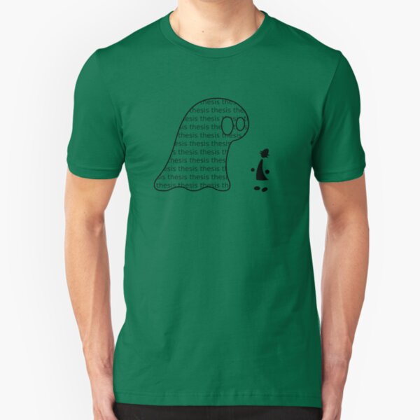 Thesis Monster (black) - two lof bees Slim Fit T-Shirt