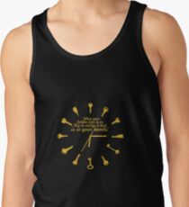 When golden time... Life Inspirational Quote Tank Top