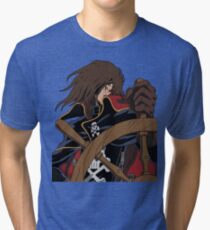Captain Harlock Tri-blend T-Shirt