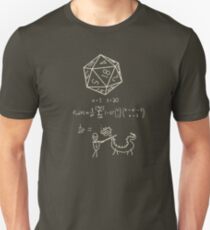 The science of 20 sided dice. Unisex T-Shirt
