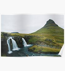 Kirkjufell, Grundarfjör, Island Poster