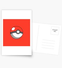 pokeball design Postcards