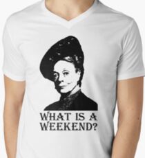 What is a weekend? Men's V-Neck T-Shirt