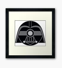 Darth Vader Pokemon Ball Mash-up Framed Print