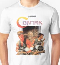 NES Contra Cover (Transparent) Unisex T-Shirt