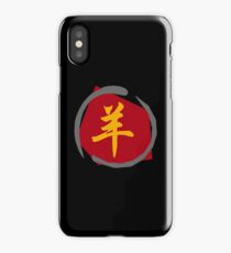 Chinese New Year of The Sheep Goat Ram iPhone Case
