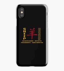 Chinese New Year of The Sheep Goat Ram iPhone Case