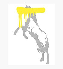 Censored Horse Photographic Print