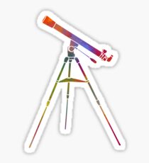 Rainbow Telescope Sticker