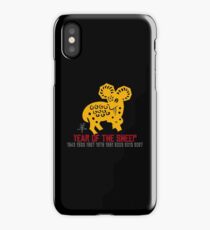 Chinese New Year of The Sheep Goat Ram iPhone Case