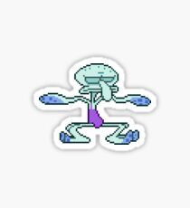 Squidward Meme Sticker
