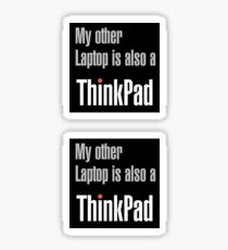 Also a Thinkpad Sticker
