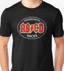 Vintage Kindergarten Rocks - dark Unisex T-Shirt