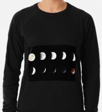 Supermond Mondfinsternis Leichtes Sweatshirt