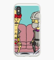 beavis and butthead tmnt mashup iPhone Case