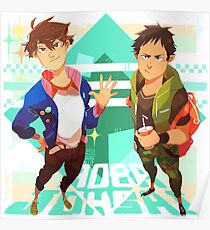 Haikyuu!! - Oikawa and Iwaizumi Poster