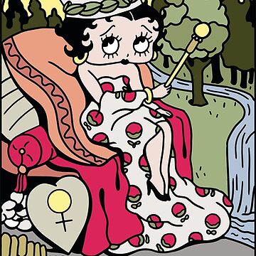 Artwork thumbnail, Betty Boop Tarots: The Empress by Lucy-Faery
