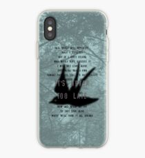 Never Too Late iPhone Case