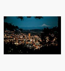 PDX Skyline Photographic Print