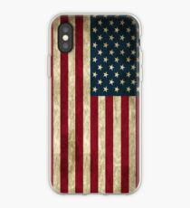 Vinilo o funda para iPhone Caja de la bandera americana