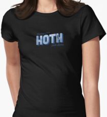 Greetings From Hoth! Women's Fitted T-Shirt