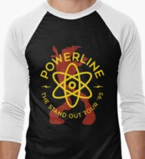 Powerline Men's Baseball Âľ T-Shirt
