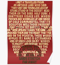 Ozymandias Heisenberg Poster